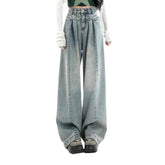 Modische Jeans mit Bundfalten